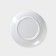 Porcelain plate "Lynx", D = 17.5 cm, white