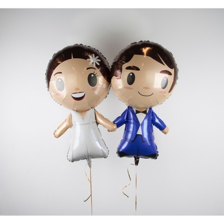 Foil ball 39 "Groom", figure-1