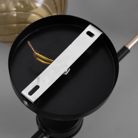 Sender chandelier 4he27 40W black and gold 52x36x27 cm-8