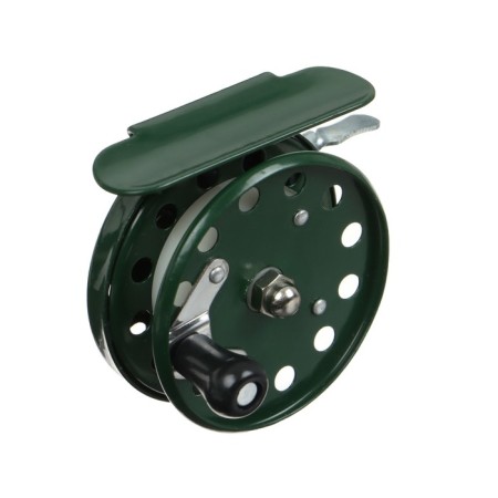 Inertial coil, metal, diameter 5.5 cm, dark green color, 806-2