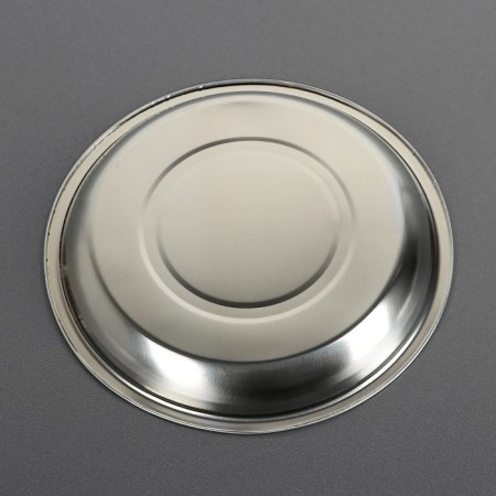 Mail stainless steel plate, 330 ml, d = 17 cm-1