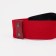 Women's belt on buttons, width 8 cm, red color