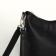 Women's bag with lightning, black color