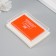 Stamping pillow "Orange" 7.5x5.5x1.8 cm