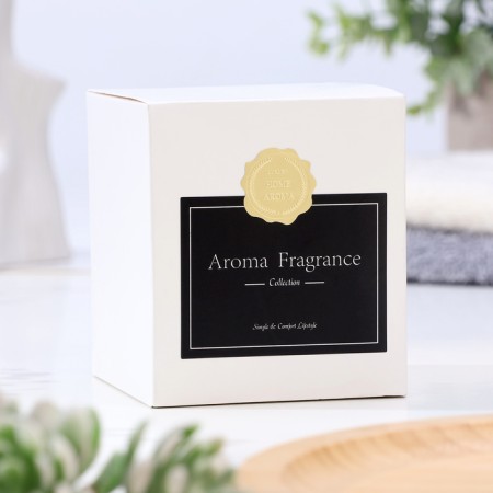 Aromatic candle in a glass "Aroma Candle", 7x8 cm, vanilla-2