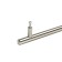 Realing handle, d = 12 mm, m/o 448 mm, color Satin nickel