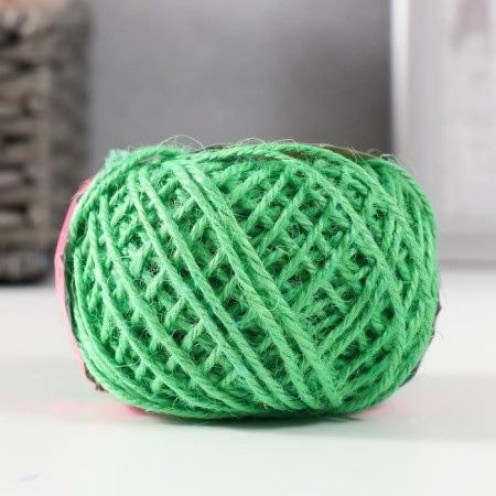 Yarn 100% juts "Softino Jute Colored" 50m ± 2m mint 50 g-1