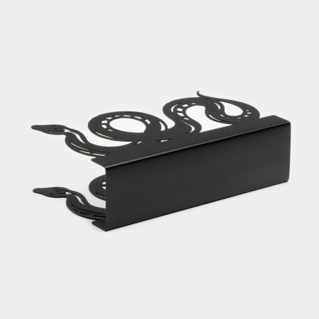 Magistro napkin "Snake", 14 × 4 × 8.5 cm, black color-3