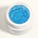 Enlargia gel, with sparkles, 3 phase, 15 g, led/uv, the color is transparent, blue