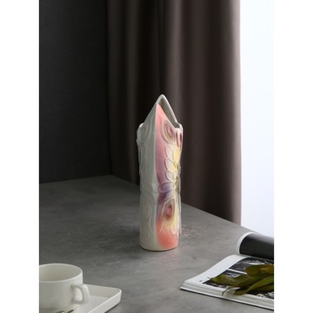 VAZA table "Butterfly", multi -colored, 31 cm, mix, ceramics-3