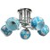 Economic Service Chandelier "Rosary", 5x40W E27, chrome 53.5x53.5x26 cm