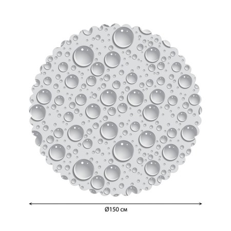 The tablecloth "air bubbles", round, Saten, d = 150 cm-1