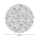 The tablecloth "air bubbles", round, Saten, d = 150 cm