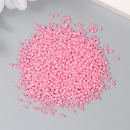 Glass beads 12/0 "salmon-pink" 15 g-1