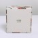 Box for confectionery products with PVC Lid "Flowers", 11.5 x 11.5 x 6 cm