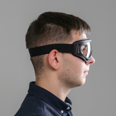 Motics driving glasses, glass is transparent, the color is black-3