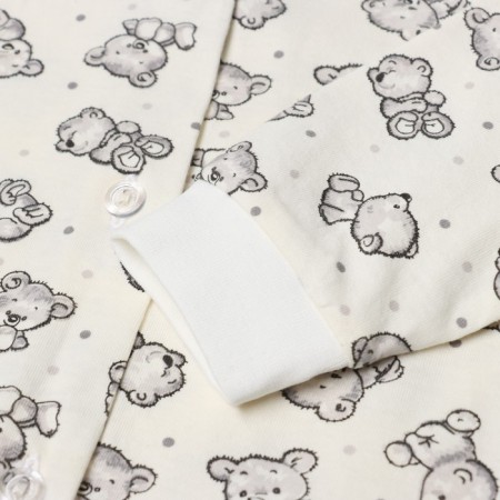 Baby nipple, gray/bears, height 56 ​​cm-2