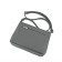 Women's bag (B2757-05140) Artificial leather + suede, gray, 1x210x24 cm