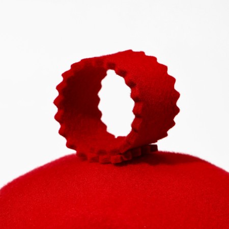 Bath cap Fetrovka, red-3