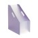 A4 vertical tray for A4, plastic, 12 departments, purple pastel