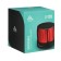 Portable column Luazon Hi-Tech09, 3 watts, 300 mAh, Microsd, USB, metal case, blue