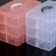 Organizer for storage, 3 tiers, 30 cells, 25 × 17 × 18 cm, color mix