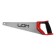 Hacksaw on wood flame, rubberized handle, 7-8 tpi, 350 mm