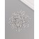 Decor for creativity Metal "Stars" silver set 300 pcs 0.6x0.6 cm