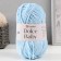 Yarn "Dolce Baby" 100% micropoliester 85m/50 g (749 blue)