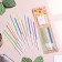 Candles for cake cocktails with stands, 12 cm, set 12 pcs