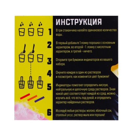 Set for experiments "Universal indicator"-9