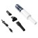 Vacuum cleaner car cartage, wireless, 3 nozzles, 120 watts, 12 V, white