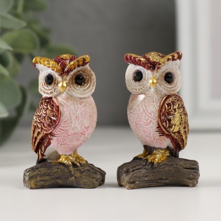 Souvenir Polystone "Filin on the branch" MIX 2.3x3.2x5.7 cm