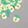 PVC Green Apple Decor for Creativity Set 20 grams 0.3x1.9x1.9 cm