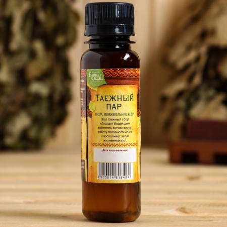 Aromatic mixture for the bathhouse and bath "Taja steam", 100 ml-1