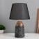 Table lamp "Kiu" 1x40W E14 black/gold 22x22x34cm