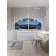Photostes "Azure Machine", Saten, size 145x180 cm, 2 pcs