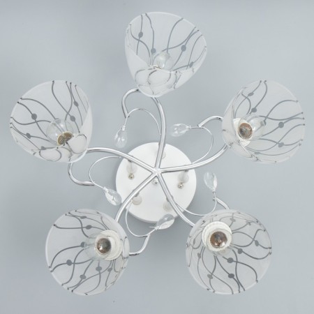 Avtal chandelier 5he27 40W Belo-chromium 58x58x27 cm Bayerlux-4