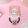 Hair elastic band "Olven" chess, 5 cm