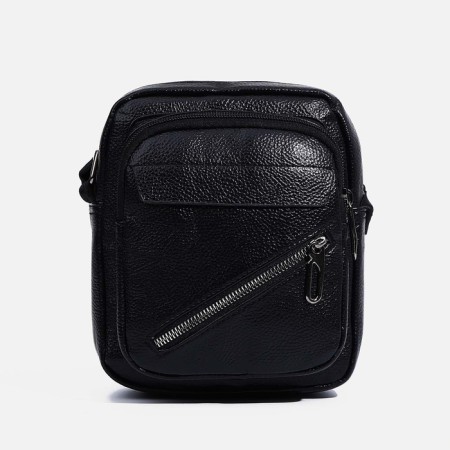 Male bag, black color-1