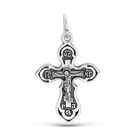 The cross "Orthodox" rounded, echoing with oxidation