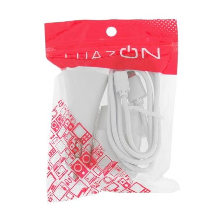 Set for charging 3 in 1 Luazon UC-30, Azu 2.1/1a, Type-C 1a, 1 m, SZU 1A, White-6