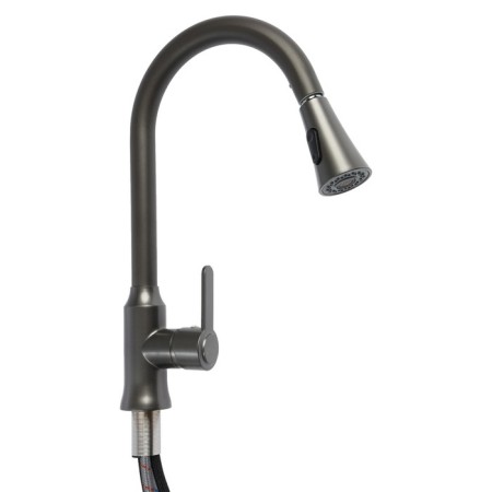 Zein Z3709 kitchen mixer, exhaust surplus, 2 modes, ABS plastic, graphite-3
