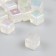 Busina for creativity plastic "Cube. Purumatic shine" White 1.4x1.4x1.4 cm
