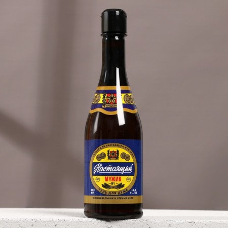 Soul gel “Real”, 450 ml, aroma of juniper and black cedar, Hard Line