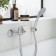 Santek shower mixer "Bus", with accessories, chrome