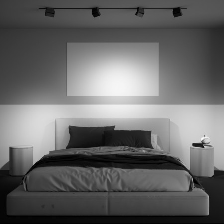 Technical TR077-2-10W4K-B, LED, 10 W, 137x34x140 mm, 553 lm, 4000K, 3030, 3030, black-8