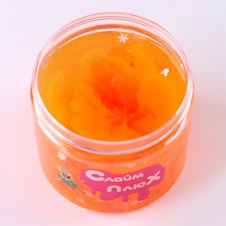 Slime Plus "Sea", with sparkles and balls, assorted-2