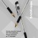 Ballic handle, Erichkrause, Ultra-30 Gold Stick & Grip Classic Knot 0.7 mm color Black Black Color