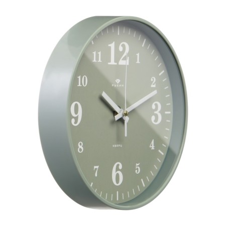 Watch Wall Interior "Classics", silent, D-9.5cm, olive body-4